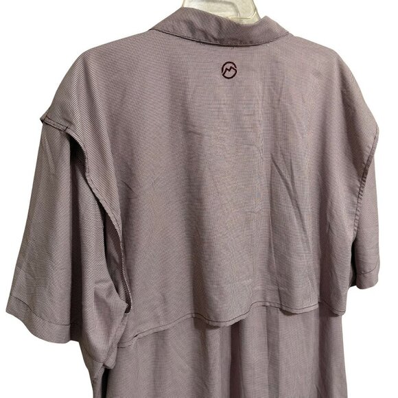 Magellan Outdoors Men's Aransas Pass Heather Short Sleeve Fishing Shirt - XXL - Picture 5 of 6